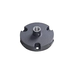 Zubehör für Outdoor LED Stehleuchte JEDI PT - optionaler Aufbau-Leuchtenfuß, Ø 9.5cm, mechanisch, anthrazit