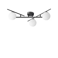 Deckenleuchte ATLAS, 3-flammig, G9, 3x 4W (inkl.), IP20, schwarz