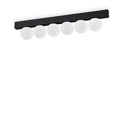ceiling luminaire PING PONG IP20, black 