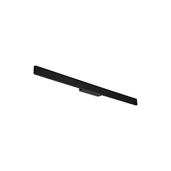 outdoor wall luminaire LINEA IP54, black 