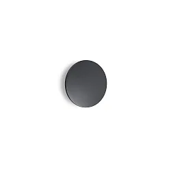 Outdoor LED Wandleuchte PUNTO AP D18, IP54, Ø 18cm, indirekt, 9W 3000K 600lm, CRi >90, anthrazit