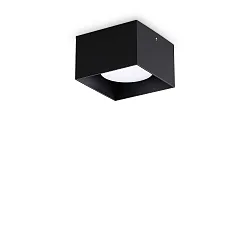 Deckenleuchte SPIKE, IP20, eckig, 10 x 10cm, inkl. GX53 LED 9W 3000K 910lm 110°, on-off (max. 15W), schwarz