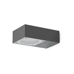 Outdoor Wandleuchte SIRIO, 1xGX53, IP65, schwarz