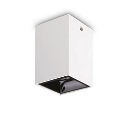 LED Aufbau-Downlight NITRO D10 SQUARE, IP20, CRi >90, UGR<19, on-off, starr, 25W 3000K 2020lm 33°, weiß