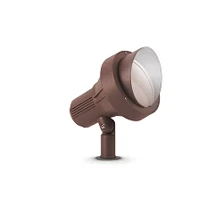 gorund spike luminaire TERRA E27 IP65, coffee brown dimmable