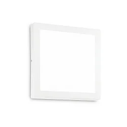 LED Deckenleuchte UNIVERSAL, eckig, 30cm, 110°, 25W, 4000K, 2600lm, CRI>80, IP20, weiß