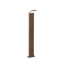 LED Outdoor Pollerleuchte STYLE, 100cm, 120°, 9W, 4000K, 1100lm, CRI>80, IP54, kaffee