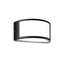 outdoor wall luminaire REX-1 UP/DOWN E27 IP44, black dimmable