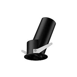 LED Deckeneinbauleuchte QUARK ADJUSTABLE, Ø 5,85cm, 25°, 12W, 3000K, 1200lm, IP20, schwarz
