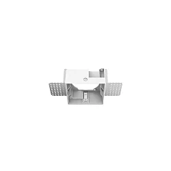 Einbaugehäuse für ZEUS 6,7 x 6,7 cm, 13W, ohne Rahmen, quadratisch, weiß