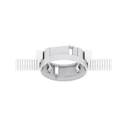 Einbaugehäuse für ZEUS ø 9,8 cm, 21W, ohne Rahmen, rund, weiß