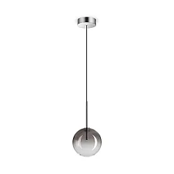 pendant luminaire EQUINOXE D15 1 flame G4 IP20, smoky colour 