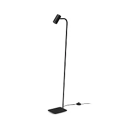 LED Stehleuchte GINGER PT1, 1-flammig, 1xGU10, 28W, 3000K, 540lm, IP20, schwarz