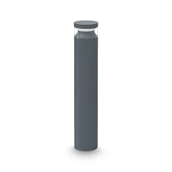 LED Pollerleuchte BOEING H070, IP65, 70cm / Ø 13cm, 14W 3000K 320lm, CRi >90, schaltbar, anthrazit