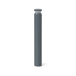 bollard light BOEING H100 cylindrical, switchable, with diffuser IP65, anthracite, mat 
