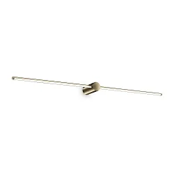 wall luminaire FILO IP44, brushed brass 