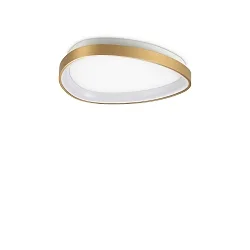 LED Deckenleuchte GEMINI, 42,5cm, 23W, 3000K, 3100lm, IP20, messing