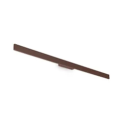LED Outdoor Wandleuchte LINEA, 144cm, 23W, 3000K, 2600lm, CRI>90, IP54, kaffee