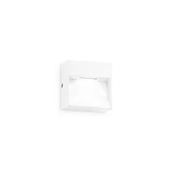 LED Outdoor Wandleuchte DEDRA, 10cm, 3W, 3000K, 200lm, CRI>80, IP65, weiß