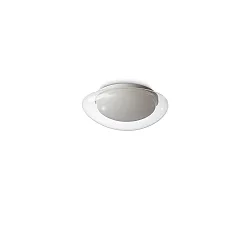 LED Deckenleuchte SQUISH D34, 136°, 10W, 3000K, 950lm, IP20, transparent 