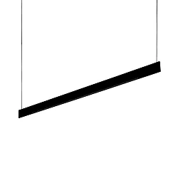 LED Pendelleuchte DESK ACCENT, 36W, 3000K, 4000lm, IP20, schwarz