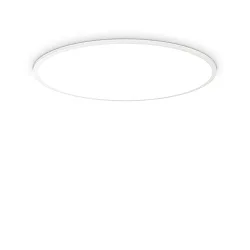 LED Deckenleuchte FLY SLIM PL D90, 87°, 68W, 2700K, 7350lm, IP40, weiß