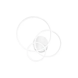 LED Deckenleuchte FRAME CERCHIO, 41W, 2700K, 4550lm, IP20, weiß