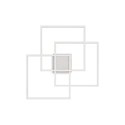 LED Deckenleuchte FRAME QUADRATO, 33W, 2700K, 3800lm, IP20, weiß
