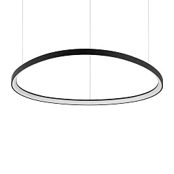 LED Pendelleuchte GEMINI D105 ON-OFF, 78W, 2700K, 8500lm, IP20, schwarz