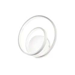wall luminaire OZ AP ON-OFF round, on/off IP20, white matt 