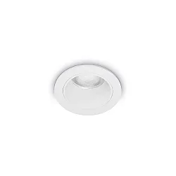 LED Deckeneinbauleuchte QUARK, Ø 4,9cm, 25°, 9W, 3000K, 950lm, IP20, weiß