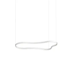 pendant luminaire WAVES-3 SP direct, switchable IP20, white matt 