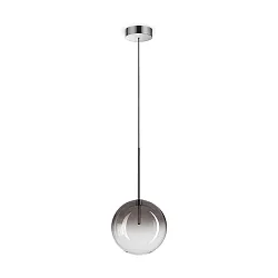 LED Pendelleuchte EQUINOXE D20, 1-flammig, 1xG4, 2W, 3000K, 200lm, IP20, rauchfarben/nuanciert