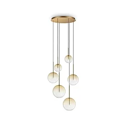 pendant luminaire EQUINOXE 6 flames G4 IP20