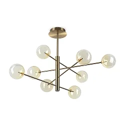 pendant luminaire EQUINOXE 8 flames G4 IP20