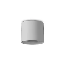 LED Deckenleuchte SPIKE, Ø10cm, IP20, 10W 3000K 600lm, CRi >90, schaltbar, weiß