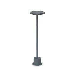LED Pollerleuchte TOFFEE D160 H050, 11W, 3000K, 1200lm, IP65, anthrazit