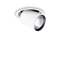 LED Einbaustrahler NOVA, 56°, 20W, 4000K, 2100lm, IP20, On/Off, schwenkbar , weiß