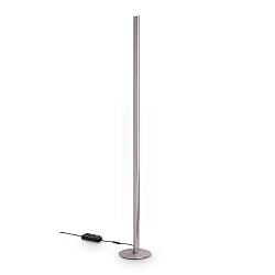 floor lamp DORICA PT1 1 flame, smooth, with cord dimmer IP20, brushed bronze dimmable