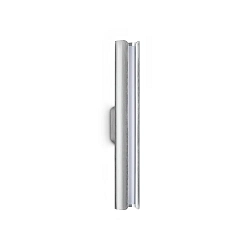 LED Wandleuchte DORICA, IP20, 8.5W 3000K 440lm, CRi>90, on-off, Stahl gebürstet / glatt