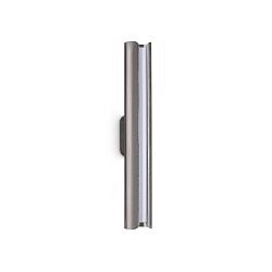 LED Wandleuchte DORICA, IP20, 8.5W 3000K 440lm, CRi>90, on-off, Bronze gebürstet / glatt