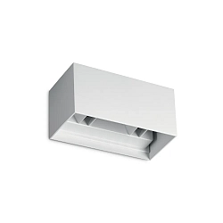 LED Outdoor Wandleuchte ATOM UP/DOWN, IP54, 20 x 10cm, CRI>90, verstellbar, on-off, 25W 4000K 1440lm, weiß