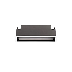 recessed downlight LIKA FI WALLWASHER D15 asymmetrical, on/off, with trim IP20, white matt 