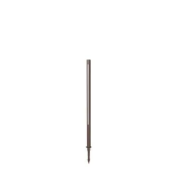 Outdoor LED Stehleuchte JEDI PT, IP65, mit Erdspieß (abnehmbar), schaltbar, Höhe 80.5cm, 12W 3000K 510lm, CRi >90, kaffee
