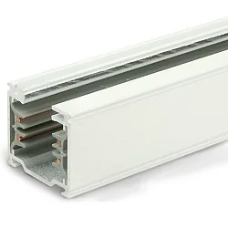 3-Phasen Aufbau-Stromschiene CLASSIC, IP20, 200cm, Aluminium, weiß