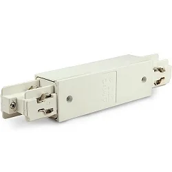 3-phase CLASSIC - entered power feed, surface mount, white