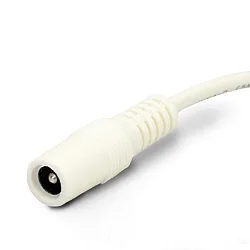 Anschlussleitung mit Rundstecker FEMALE, 150cm, weiß