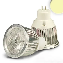 LED Stiftsockel-Strahler MR11 COB, 12V AC/DC, G4, 3W warmweiß 38°