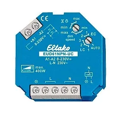 dimmer, blue