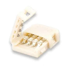 Clip-Verbinder (max. 5A) für 2-pol. IP20 Flexstripes mit Breite 12mm, Pitch-Abstand >12mm